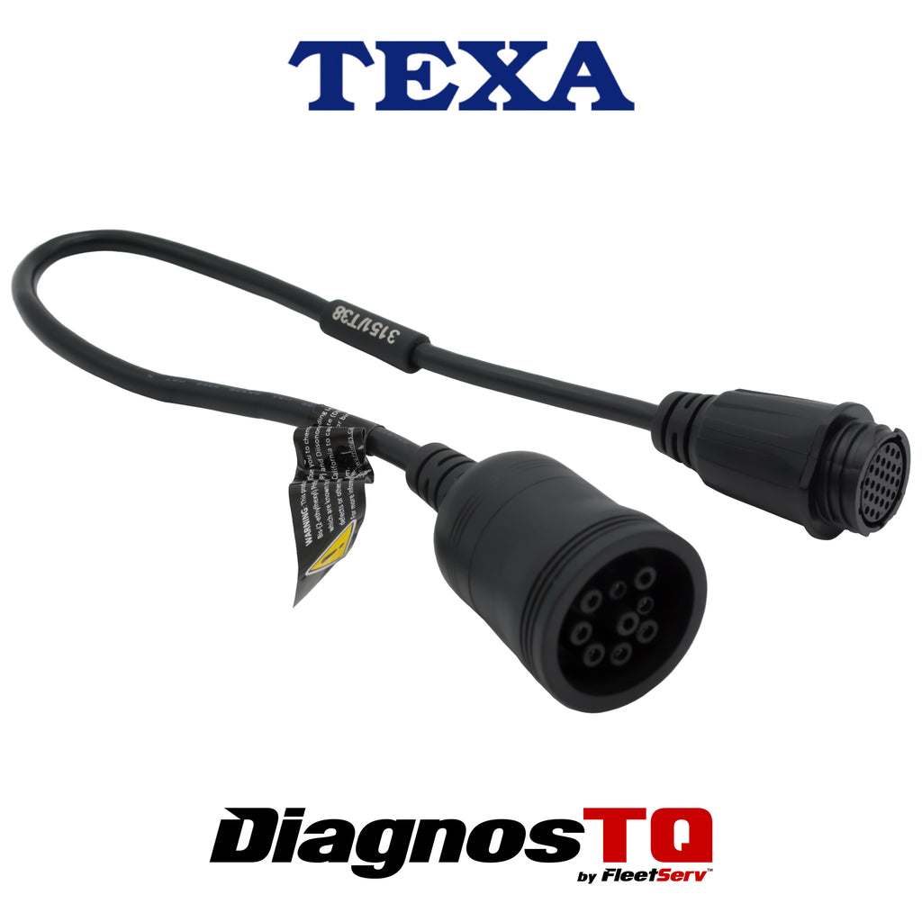 TEXA Off-Highway CAT and Perkins 9 Pin Cable | 3902892, 3151/T38